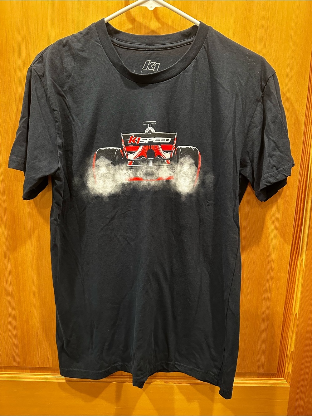 K1 Speed Men’s Black Short-Sleeve Racing Graphic Tee